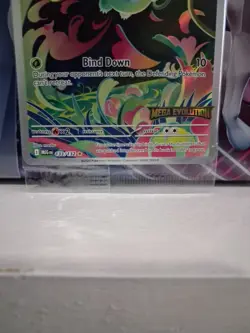 Pokemon TCG Bulbasaur Mega Evolution Stamped Holo Card 133/132 Sealed - Image 2