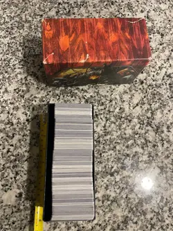 New Phyrexia MTG Fat Pack Box of Magic the Gathering Cards Lot - Unsorted - Image 2