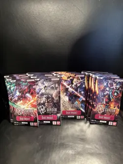 GUNDAM CARD GAME Dual Impact Sleeved Booster Packs x16Sealed GD02 English - Image 1