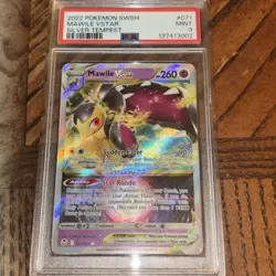 Pokemon Mawile VSTAR TCG Silver Tempest Holo Ultra Rare Card 071/195 PSA 9 - Image 1