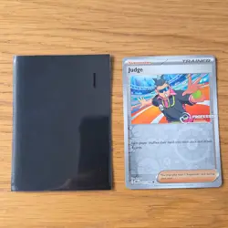 Judge - Professor Program EXCLUSIVE Stamped Promo - Pokemon Card - Image 1