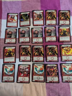 20 x DUEL MASTERS Cards Bulk Bundle Fire Civilization - VGC - Image 1