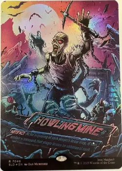 Howling Mine - Rainbow Foil Extended Art SLD NM MTG - Image 1