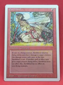 EARTHBIND Revised Edition 1994 Magic The Gathering MTG TCG CCG b^P - Image 1