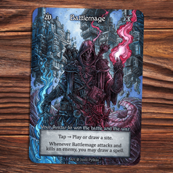 Battlemage - Beta - Sorcery Contested Realm - Image 1