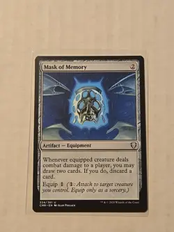 Mask of Memory - Commander Legends - LP - Uncommon - Equipment - Image 1