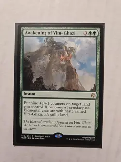 Awakening of Vitu-Ghazi - War of the Spark - LP - Rare - Instant - Image 1