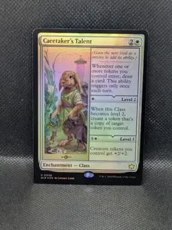 MTG Magic the Gathering Caretaker's Talent (Foil) - Bloomburrow - #0006 - Image 1