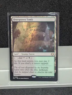 Overgrown Tomb X1 NM Lorwyn Eclipsed MTG - Image 1