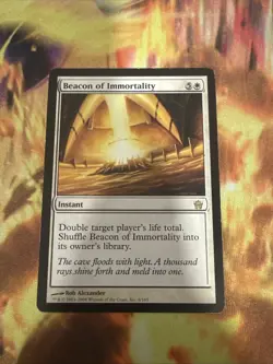 MTG Beacon of Immortality-Fifth Dawn LP/MP - Image 1