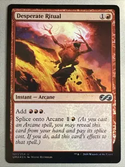MTG Desperate Ritual / UMA / #127 / FOIL / Uncommon NM - Image 1