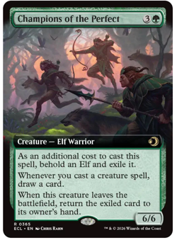 Champions of the Perfect - Extended Art Lorwyn Eclipsed MTG - Image 1