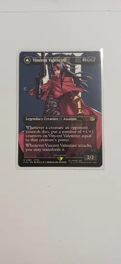 Vincent Valentine | Borderless | MTG | FIN | Near Mint | English EN - Image 1