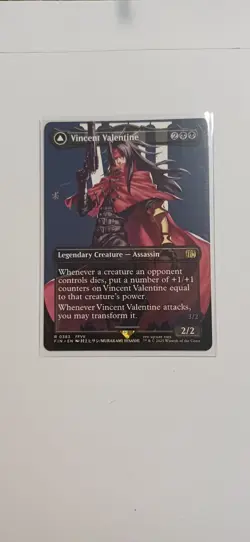 Vincent Valentine | Borderless | MTG | FIN | Near Mint | English EN - Image 2