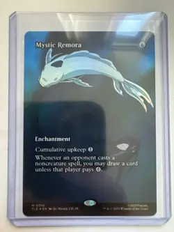 Mystic Remora (Borderless FOIL) Mythic MTG Avatar Eternal 0016 NM/M ENG MTG - Image 1