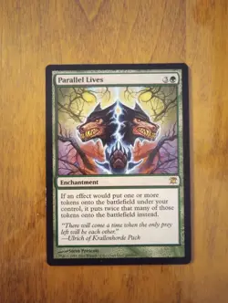 Parallel Lives Excellent LP, English Innistrad 2011 Magic MTG - Image 1