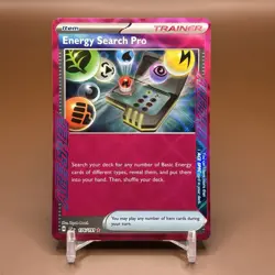 Pokemon Energy Search Pro 176/191 Surging Sparks Scarlet & Violet ACE SPEC Rare - Image 1