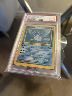 1999 Pokemon Articuno 1st Edition Holo Fossil 2/62 PSA 8 - Image 4