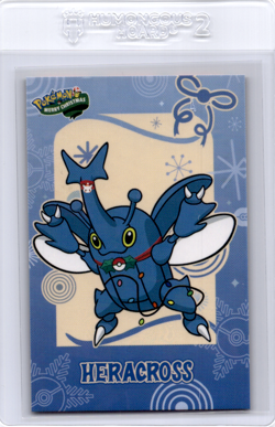 Heracross Peruvian christmas pokemon card - Image 1