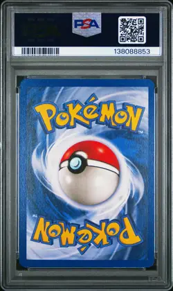 2000 Pokemon Game Base II Ninetales #13 Base II PSA 8 - Image 2