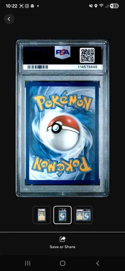2025 Pokemon Svp En-Sv BSP Pre Poster Collection Jolteon #169 PSA 10 - Image 2