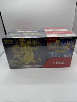 Pokemon Surging Sparks Elite Trainer Box + Booster Bundle, 2-pack ~ Costco set - Image 1