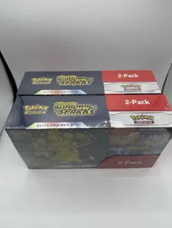 Pokemon Surging Sparks Elite Trainer Box + Booster Bundle, 2-pack ~ Costco set - Image 2