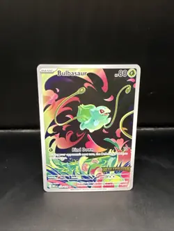 Pokemon Bulbasaur 133/132 Me01 Mega Evolution Illustration Rare Holo Stamped F - Image 3