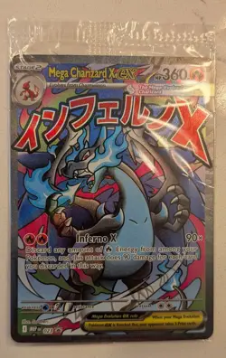 (SEALED) Mega Charizard X ex MEP 23 & Oricorio MEP 24 SIR, Pokemon TCG UPC Promo - Image 4