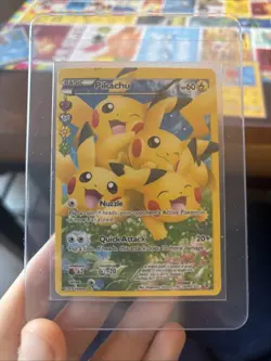 Pokemon Pikachu (Full Art) RC29-32 Generations: Radiant Collection Holo NM 2016 - Image 1