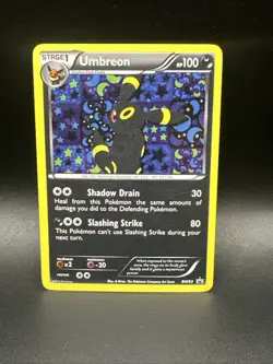 Pokemon TCG Umbreon Black White Holo Card BW93 Black Star Promo - Image 1
