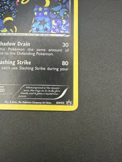 Pokemon TCG Umbreon Black White Holo Card BW93 Black Star Promo - Image 2