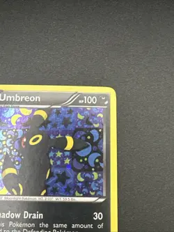 Pokemon TCG Umbreon Black White Holo Card BW93 Black Star Promo - Image 3
