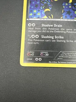 Pokemon TCG Umbreon Black White Holo Card BW93 Black Star Promo - Image 5