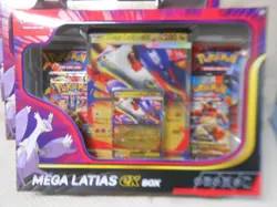 NEW Lot of (4) Pokemon Mega Evolution Mega Latias ex Box Promo 011 Sealed Boxes! - Image 2