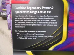 NEW Lot of (4) Pokemon Mega Evolution Mega Latias ex Box Promo 011 Sealed Boxes! - Image 4