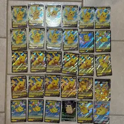 30x Lot Pikachu V Vmax Pokemon Celebrations Surfing Flying V Japanese 25th - Image 1