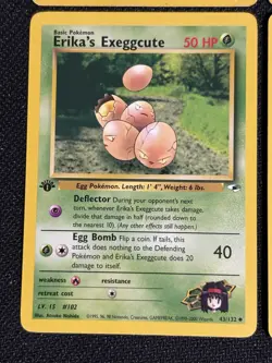 Pokemon TCG Gym Heroes / Gym Challenge Vintage Erika’s Pokemon Lot 1st Edition - Image 5