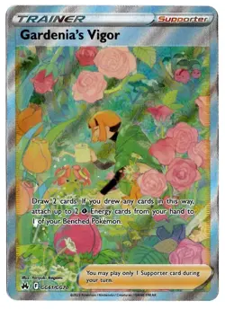 Pokemon Gardenia’s Vigor GG61/GG70 Galarian Gallery Ultra Rare - Image 1