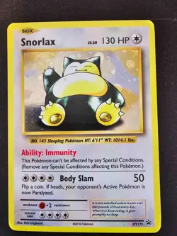 Snorlax XY179 - X and Y Promo - Pokemon TCG - (LP) - Image 1
