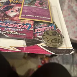 Pokemon TCG SWSH Fusion Strike 3 Pack Blister Booster New auction 57 - Image 3