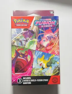 Pokemon TCG: Sword & Shield Fusion Strike Hanger Box - New & Factory Sealed - Image 1