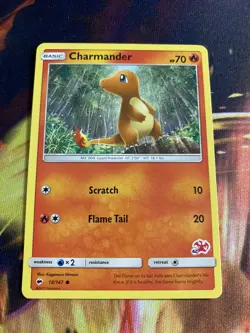 Charmander 18/147 Charizard Deck #42 - Hidden Fates - Pokemon TCG nm - Image 1