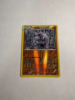 Machoke 45/111 XY Furious Fists REVERSE HOLO NM Pokemon - Image 1