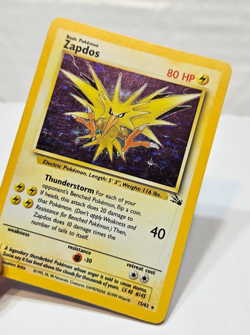 Zapdos 15/62 Holo Rare Unlimited Fossil Pokemon 692 - Image 4