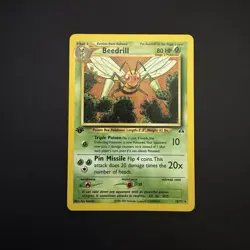Pokemon TCG Beedrill 18/75 (1st Edition / Neo Discovery / 2001 / NM / Mint) - Image 1