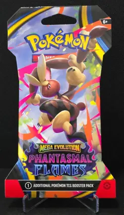 Pokemon Phantasmal Flames - Sleeved Blister Lopunny - Factory Sealed - Image 1