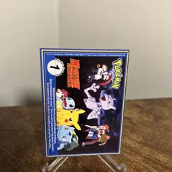 Venusaur #03 Burger King Exclusive Mewtwo Strikes Back PokeTrivia 1999 Pokemon - Image 2