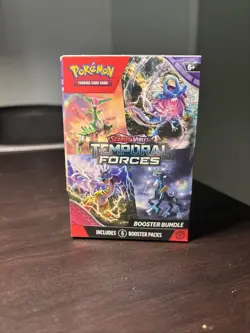 Pokemon TCG Scarlet & Violet Temporal Forces Booster Bundle (6 Packs) SEALED - Image 1