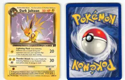 DARK JOLTEON 38/82 UNCOMMON TEAM ROCKET POKEMON LP - Image 1